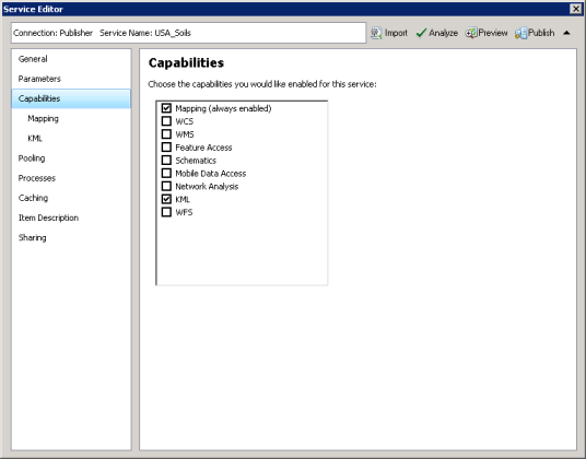 Set Map Service Properties Arcmap Documentation