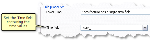 Set the Time field