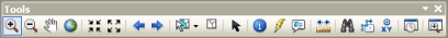 The Tools toolbar