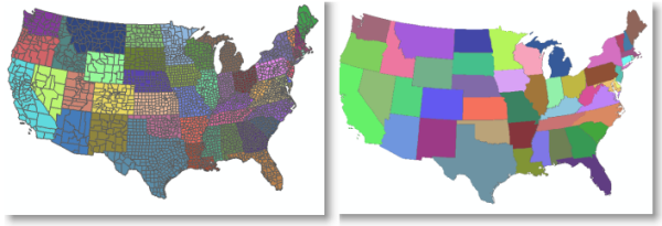 Using symbol level drawing to dissolve polygon boundaries