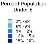 Equal interval legend