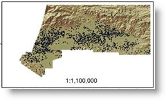 A Dot Density map layer