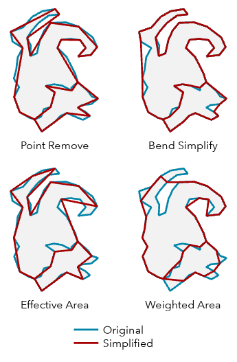 Smooth Shared Edges (Cartography)—ArcGIS Pro