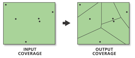 Create Thiessen polygons illustration