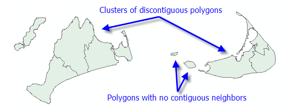 Discontiguous Polygons