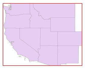 The red box represents the IGeoDataset extent