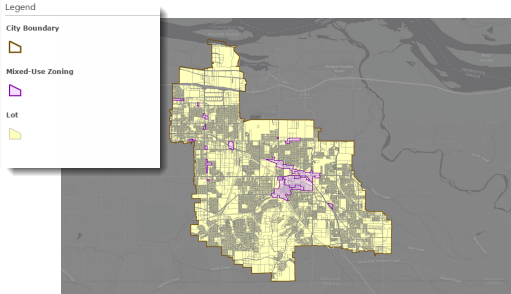 Which lots are suitable sites for a mixed-use development