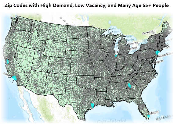 Candidate ZIP Codes