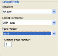 Ejemplo de Número de página de inicio en Configura las páginas controladas por datos