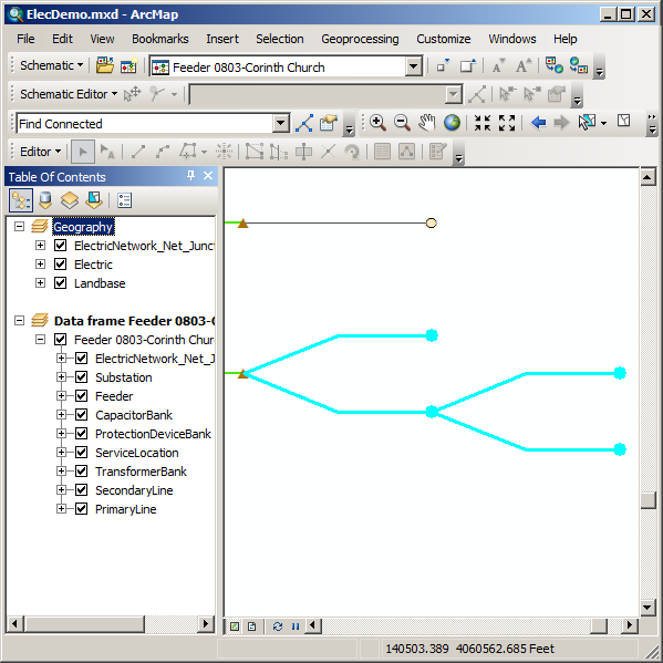 Corinth—show related schematic features