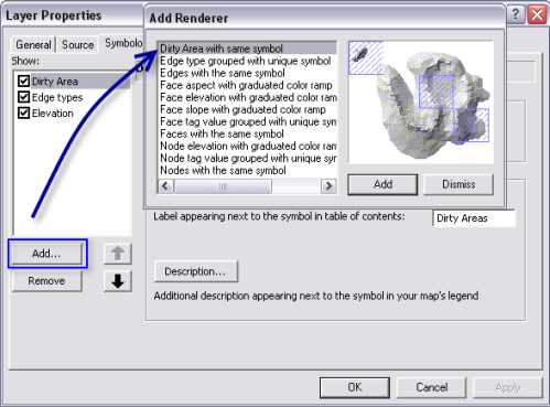 Cuadro de diálogo Agregar renderizador