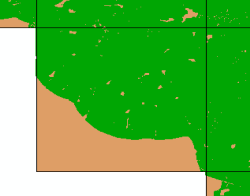 Cobertura de datos de puntos LIDAR