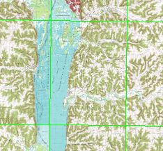 Ninguna información marginal en el mapa