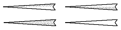 Fill options for the localizer feather