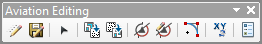 Aviation Editing toolbar