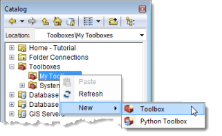 Crear una caja de herramientas