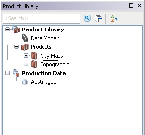 Product Library window