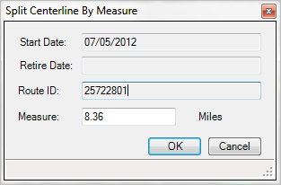 Changing the measure values