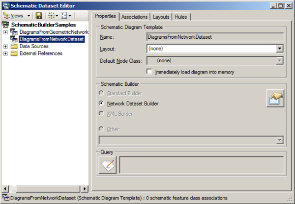 DiagramsFromNetworkDataset diagram template created