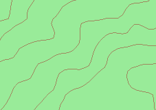 Contour lines with several representations hidden Contour lines with several representations hidden