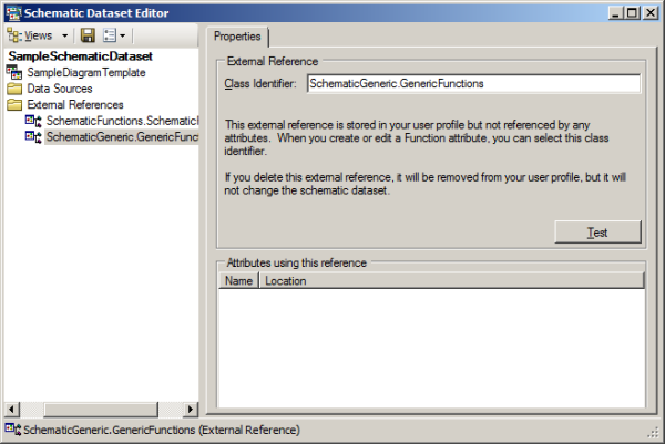 New external reference - created New external reference - created