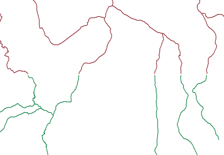 Ajuste de bordes de los arroyos occidentales