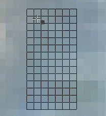 Cuadrícula Inspección de píxeles