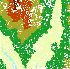 Nodos de terreno renderizadores