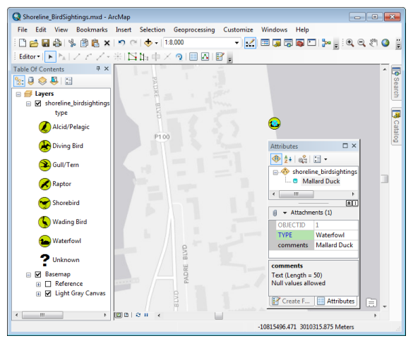 Agregar una vista de pájaro a la visualización de ArcMap