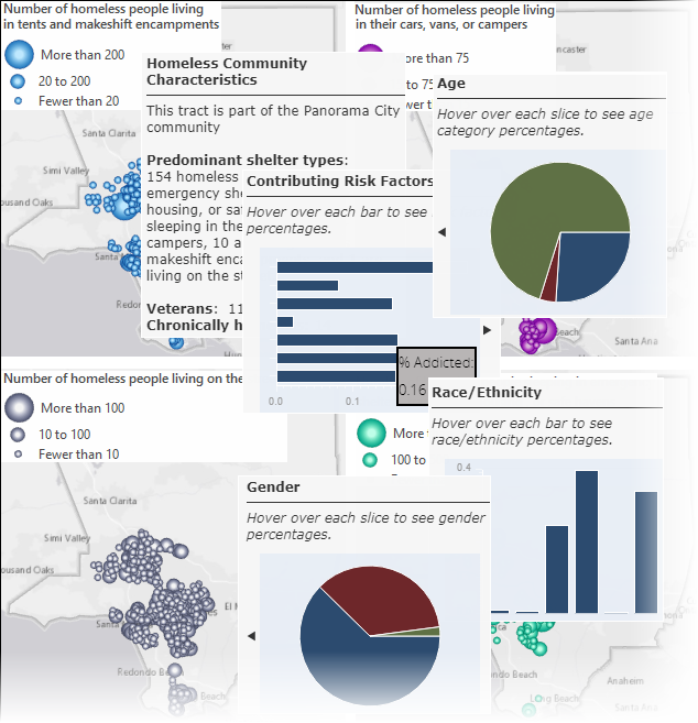 A tapestry of homeless communities