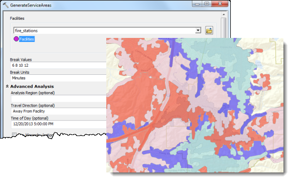 arcgis fire map