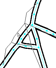 Pendant le remodelage à l'aide des sommets