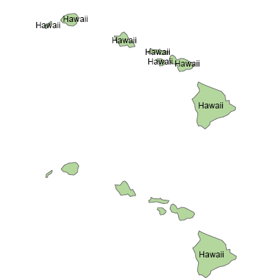 Etiquetage de polygones composés