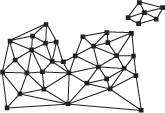 Nœuds joints pour former des triangles Delaunay