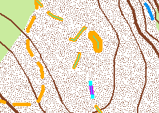 Cliquez sur la palette de couleurs pour sélectionner une nouvelle couleur pour le segment.