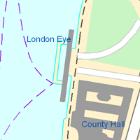 Etiquettes de polygone définies avec le paramètre Autoriser le dépassement asymétrique Etiquettes de polygone définies avec le paramètre Autoriser le dépassement asymétrique