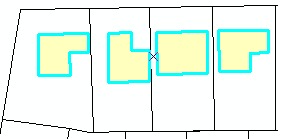 Tracés de bâtiment après rotation