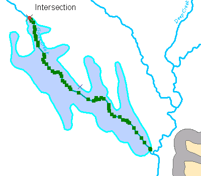 Création de la ligne utilisée pour le fractionnement du polygone