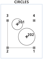 Exemple de génération de cercles