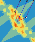 Semivariogram cloud with subsets