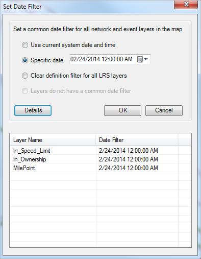 Setting the TVD for multiple layers