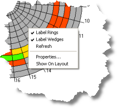 Click Properties on the data clock chart context menu