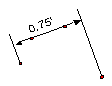 Linéaire avec rotation : quatre points