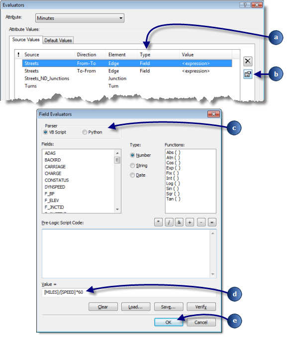 Etapes de la configuration d'un évaluateur de type expression de champ