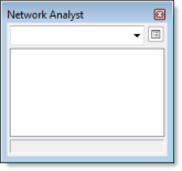 Fenêtre Network Analyst