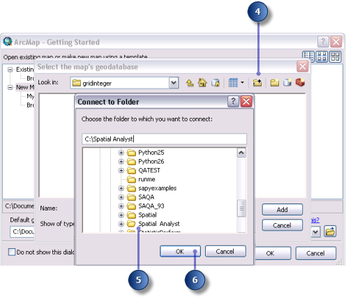 Connexion à un dossier