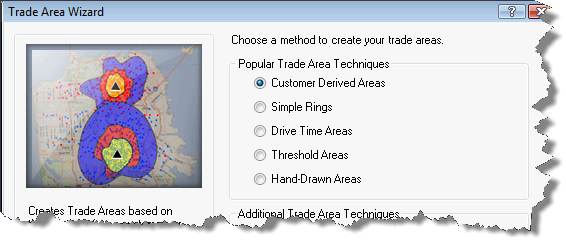 Assistant de zone de chalandise Assistant de zone de chalandise