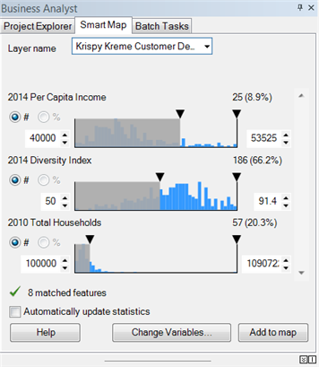 Onglet Carte intelligente Onglet Carte intelligente