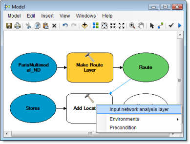 Connexion d'Itinéraire à Ajouter des localisations Connexion d'Itinéraire à Ajouter des localisations