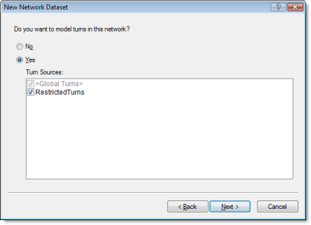 Configuration de tournants Configuration de tournants